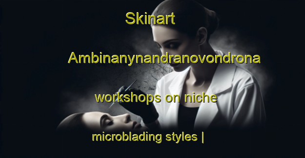 Skinart Ambinanynandranovondrona workshops on niche microblading styles | MicrobladingTraining | MicrobladingClasses | SkinartTraining-Madagascar